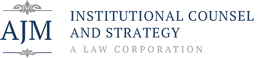 AJM Institutional Counsel and Strategy, A Law Corporation